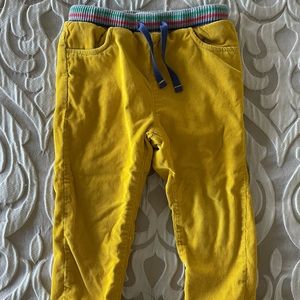 EUC Mini Boden Cozy Lined Cords for Toddler